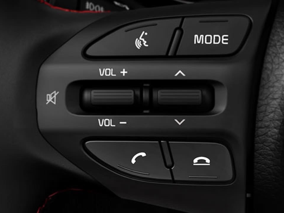 Control de audio en el timón
